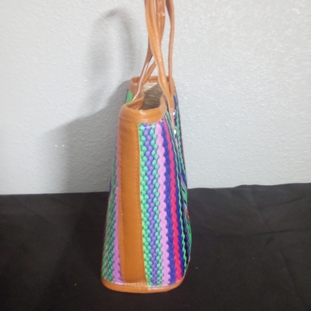 Colorful Patterned Tote Bag ( Casa ) - Picture 2 of 4